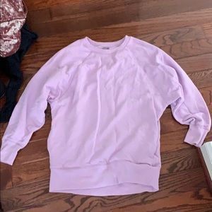 Oversized sweatshirt